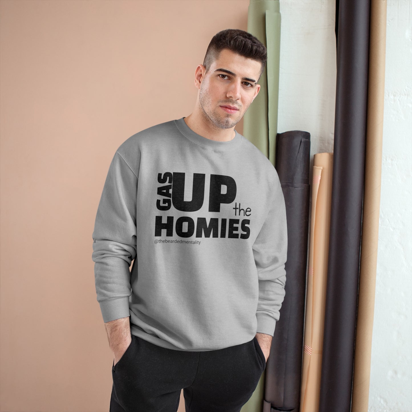 Gas Up The Homies Crew Neck