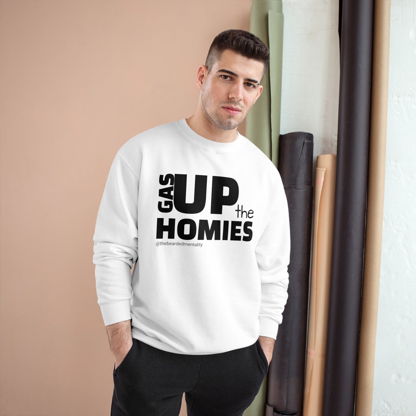 Gas Up The Homies Crew Neck