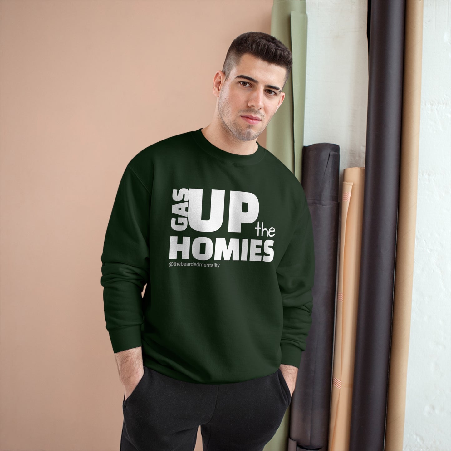 Gas Up The Homies Crew Neck