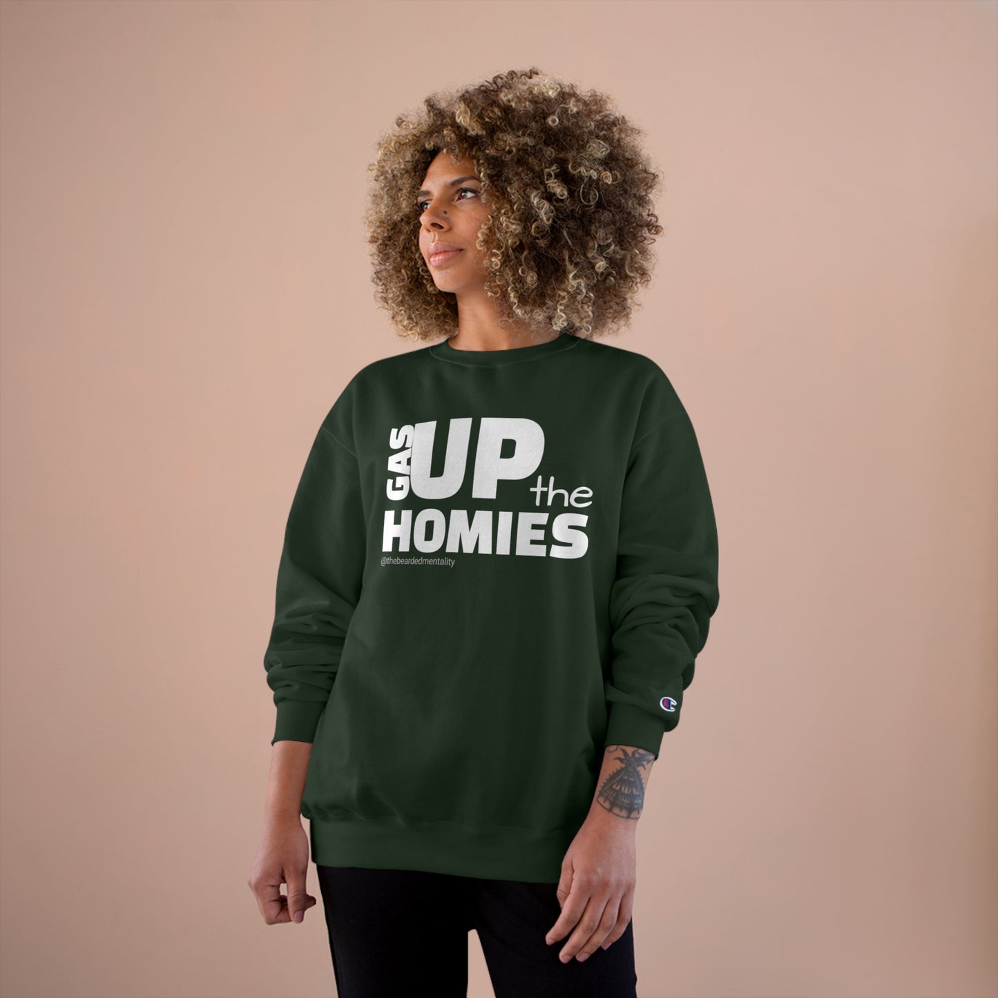 Gas Up The Homies Crew Neck