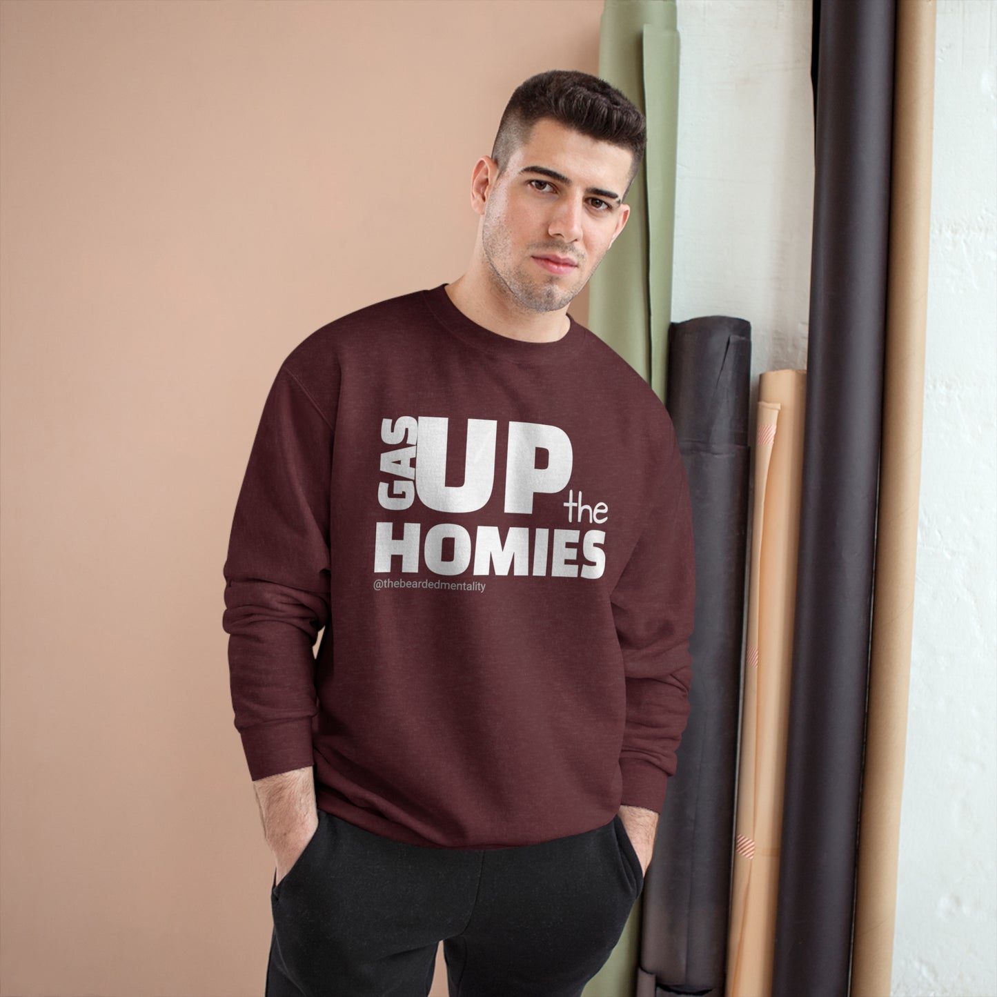 Gas Up The Homies Crew Neck